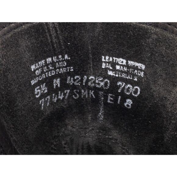 Frye Smoke Harness 8R Leather Distressed Square Toe Ankle Boots 5.5 - Picture 10 of 13